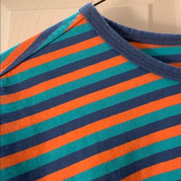 Stripped, oversized men’s T-shirt - Picture 2 of 2